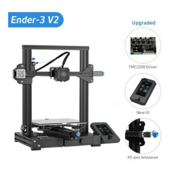 Creality Ender 3 V2 3D Printer - Reliable and Low Cost DIY