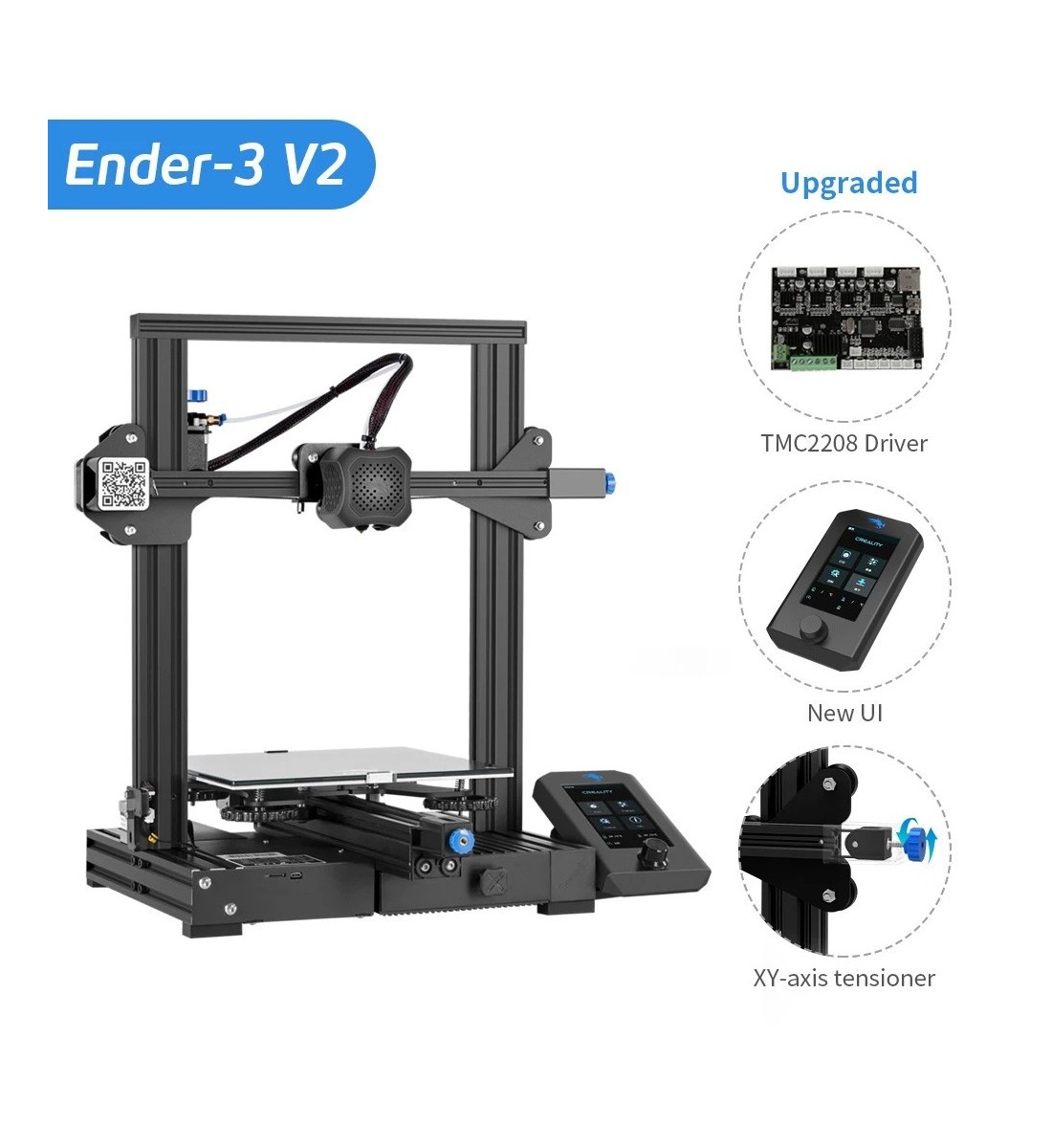 Creality Ender 3 V2 3D Printer - Reliable and Low Cost DIY