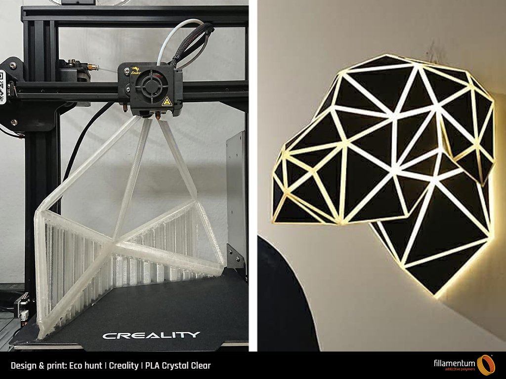 Fillamentum Crystal Clear Transparent PLA Filament - ADDIFY Hong Kong 3D  Printing