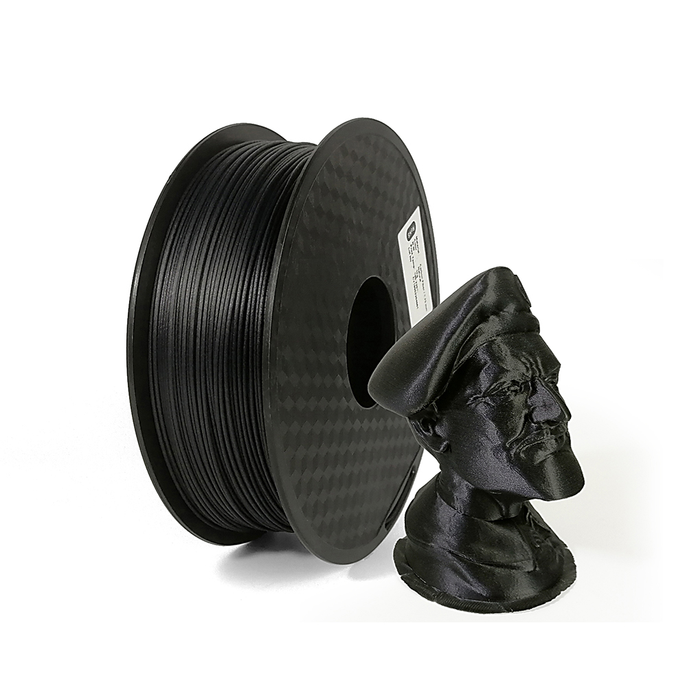 3D Printer Filament PLA Filled Carbon Filber 1.75mm 1KG CF-PLA 3D Printing  Materials High Strength Black