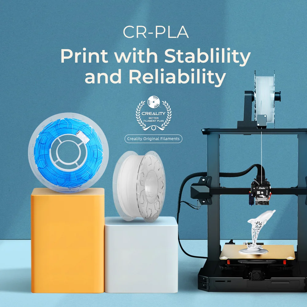 Creality CR-PLA Filament - Widely Compatible with Mainstream FDM